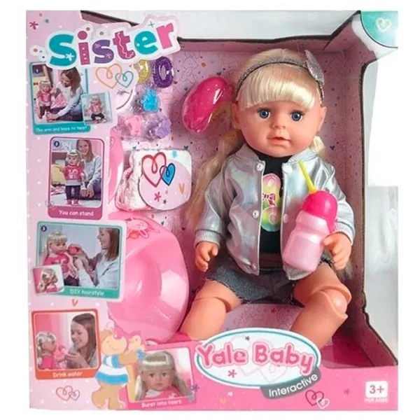 Păpușă Yale Baby DD02.168  poopsie / 3+ photo 1