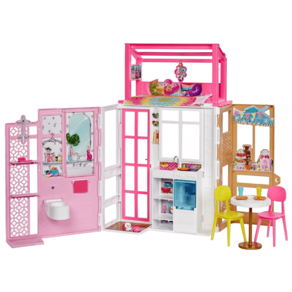 Căsuță pentru păpuși Barbie Barbie's Portable House HCD47 model / 3+ photo 1