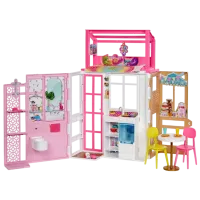 Căsuță pentru păpuși Barbie Barbie's Portable House HCD47 model / 3+