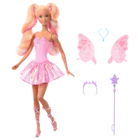 Păpușă Barbie Fantasy Fairy JCP76 zână / 3+