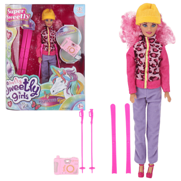 Păpușă Essa Toys Pretty Girl 60297HWT-6 model / 3+ photo 1
