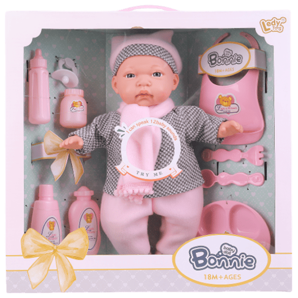 Păpușă Essa Toys Bonnie LD77005C bebeluș / 3+ photo 1
