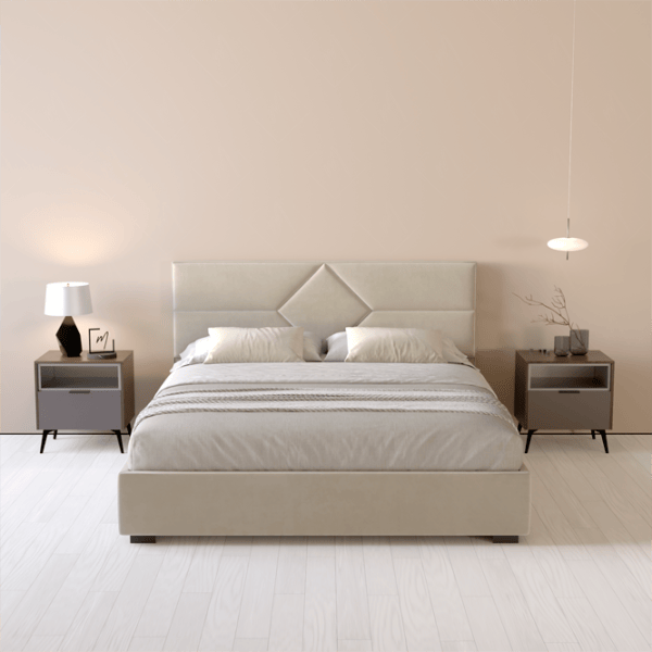 Pat My-Style my-Mila Mocca 160 x 200 cm / Placaj / Light Gray photo 5