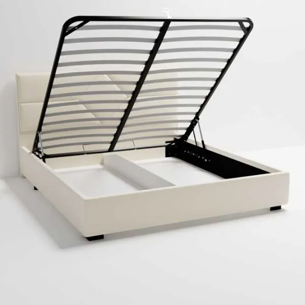 Кровать My-Style my-Mila Deco 200 x 200 см / Фанера / Светло-Бежевый photo 4