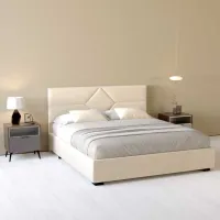 Кровать My-Style my-Mila Deco 200 x 200 см / Фанера / Бежевый photo 8