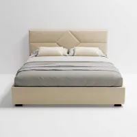 Кровать My-Style my-Mila Deco 140 x 200 см / Фанера / Бежевый photo 2