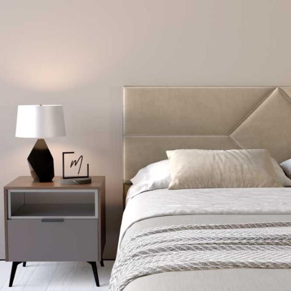 Pat My-Style my-Mila Deco 160 x 200 cm / Placaj / Cappucino photo 7