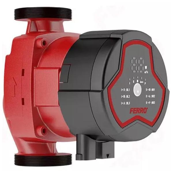Pompă de circulație Ferro GPA III 25-4-130 Metal / Red photo 1