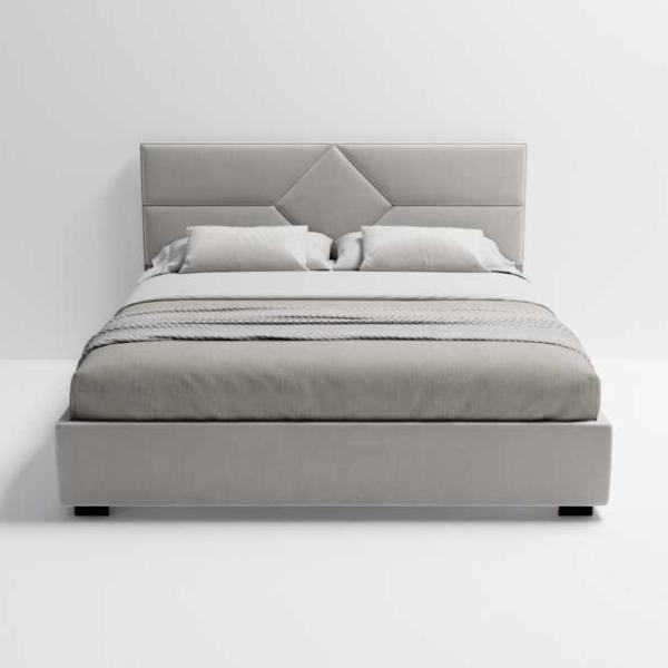 Кровать My-Style my-Mila Deco 140 x 200 см / Фанера / Серебряный photo 2