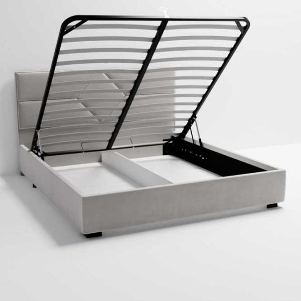 Кровать My-Style my-Mila Deco 180 x 200 см / Фанера / Серебряный photo 4