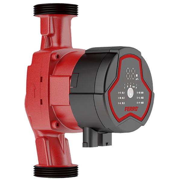 Pompă de circulație Ferro GPA III 32-6 180 Metal / Red photo 1