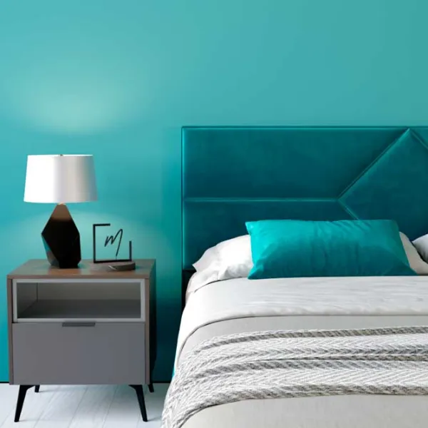 Pat My-Style my-Mila Deco 90 x 200 cm / Placaj / Teal photo 7 Pat My-Style my-Mila Deco 90 x 200 cm / Placaj / Teal photo 7