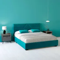 Кровать My-Style my-Mila Deco 90 x 200 см / Фанера / Бирюзовый photo 8