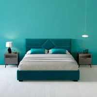 Pat My-Style my-Mila Deco 200 x 200 cm / Placaj / Teal photo 6