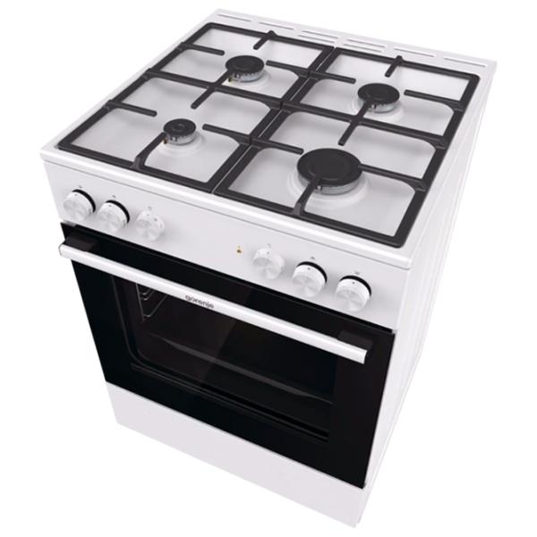 Плита Gorenje GK6A40WFFM Комбинированная/ Белый/ Черный photo 3