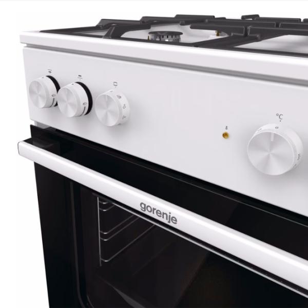 Плита Gorenje GK6A40WFFM Комбинированная/ Белый/ Черный photo 5