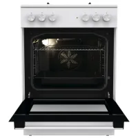 Aragaz Gorenje GK6A40WFFM Combinată/ White/ Black photo 8