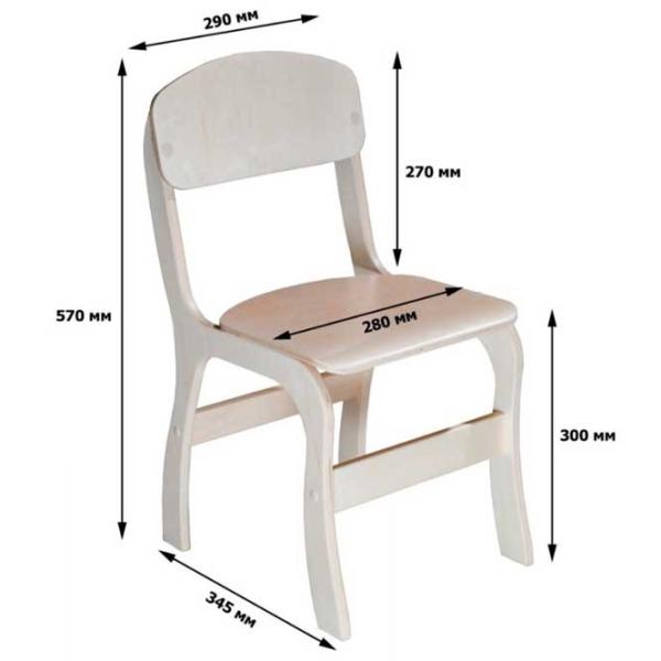 Детский стул Tisam 0271 3 года / Зеленый photo 2