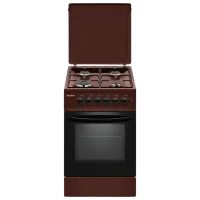 Плита Bauer TE 5540 BI Газовая/ Коричневый/ Черный