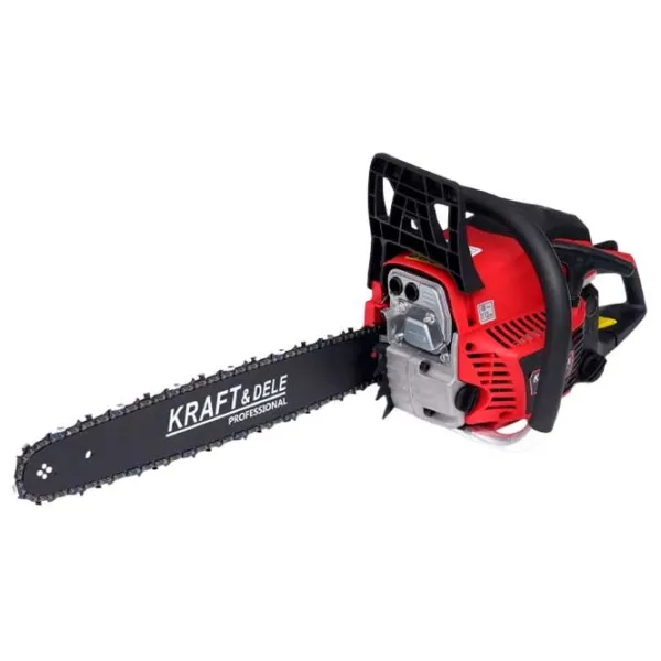 Цепная пила Kraft&Dele KD5017 Бензиновая/ Черный photo 1 Цепная пила Kraft&Dele KD5017 Бензиновая/ Черный photo 1