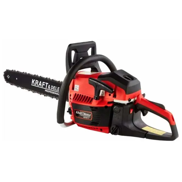 Цепная пила Kraft&Dele KD5017 Бензиновая/ Черный photo 4 Цепная пила Kraft&Dele KD5017 Бензиновая/ Черный photo 4
