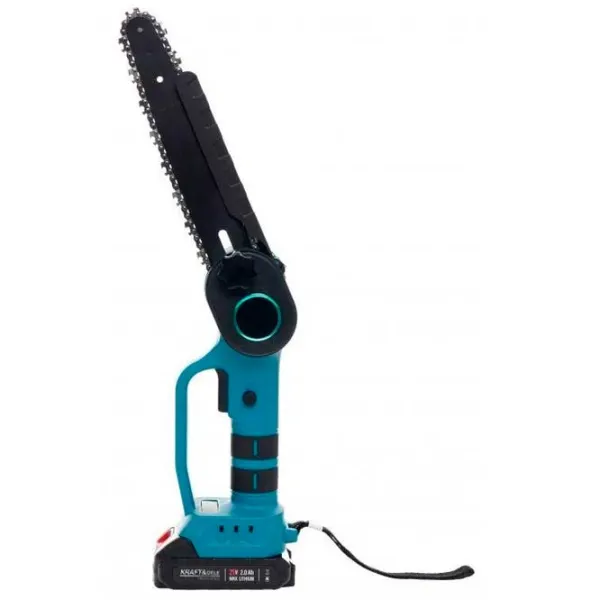 Fierăstrău cu lanţ Kraft&Dele KD10647 Cu acumulator/ Blue photo 1
