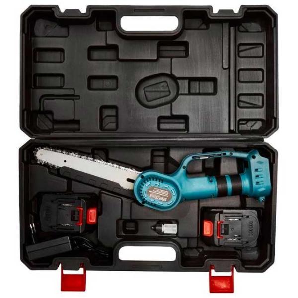 Fierăstrău cu lanţ Kraft&Dele KD10647 Cu acumulator/ Blue photo 4