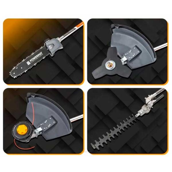 Триммер для травы Powermat PM-KSW-4HM  / Серый photo 5 Триммер для травы Powermat PM-KSW-4HM  / Серый photo 5