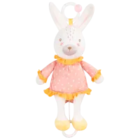 Мягкая игрушка Kikka Boo Rabbits in Love KB.225744 3+ / Розовый