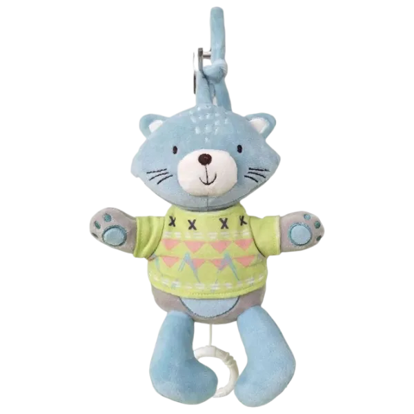 Мягкая игрушка Kikka Boo Kit the Cat KB.225742 3+ / Синий photo 1