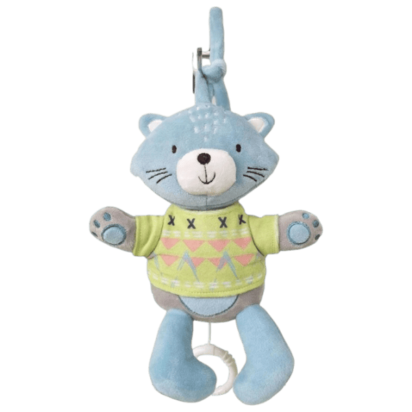 Мягкая игрушка Kikka Boo Kit the Cat KB.225742 3+ / Синий photo 1