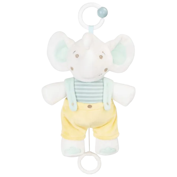 Музыкальная игрушка Kikka Boo Elephant Time KB.225739 3+ / Белый photo 1