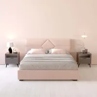 Pat My-Style my-Mila Mocca 200 x 200 cm / Placaj / Light-pink photo 5