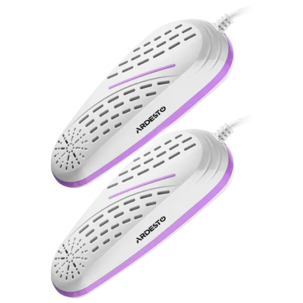 Uscător de încălțăminte Ardesto ESHD-002  10 W / White Purple photo 1 Uscător de încălțăminte Ardesto ESHD-002  10 W / White Purple photo 1