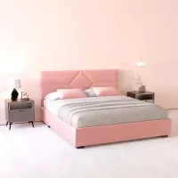 Pat My-Style my-Mila Mocca 90 x 200 cm / Placaj / Fuchsia photo 4
