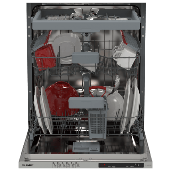 Mașină de spălat vase SHARP QW-NI1EI45EX-EU Full size / White photo 1