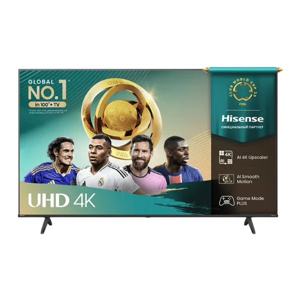 Телевизор Hisense 65A6Q 65" / DLED / 4K / Smart TV / Черный photo 1 Телевизор Hisense 65A6Q 65" / DLED / 4K / Smart TV / Черный photo 1