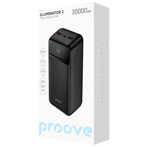 Power Bank Proove Illuminator 2 30000 mAh/ Black photo 4