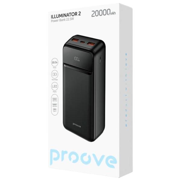 Power Bank Proove Illuminator 2 20000 mAh/ Black photo 4