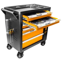 Dulap cu role pentru scule Tolsen 85410 175 buc. Metal