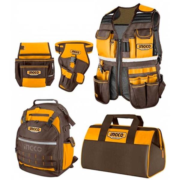 Set de genți pentru scule INGCO COS23090 5 buc. Nylon photo 1