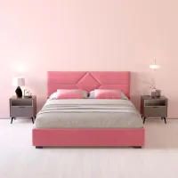 Pat My-Style my-Mila Mocca 90 x 200 cm / Placaj / Pink photo 4