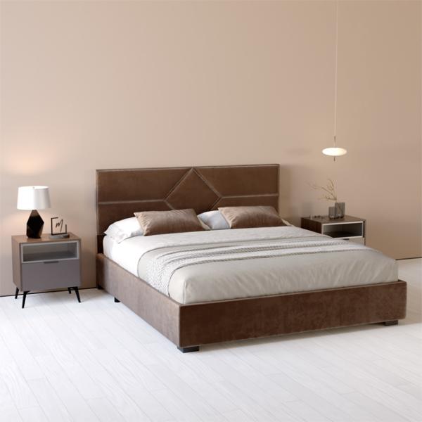 Pat My-Style my-Mila Galaxy 160 x 200 cm / Placaj / Dark Brown photo 5