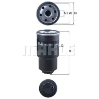 Топливный фильтр Mahle KC 584 67.6 мм photo 2