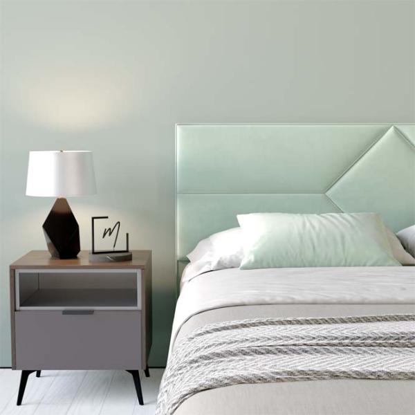 Pat My-Style my-Mila Mocca 180 x 200 cm / Placaj / lettuce photo 6