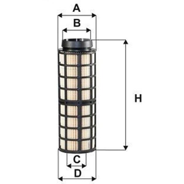 Топливный фильтр Wix Filters WF8527 68 мм photo 2