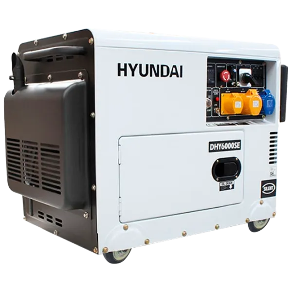 Генератор Hyundai DHY6000SE 115 / 230 В Дизель / 4.5 кВт photo 1 Генератор Hyundai DHY6000SE 115 / 230 В Дизель / 4.5 кВт photo 1