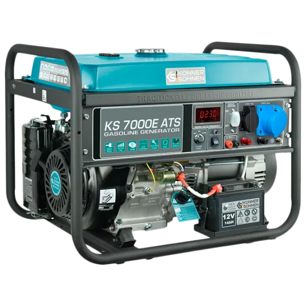 Генератор Könner & Söhnen KS 7000E 230 В Бензин / 5 кВт photo 1