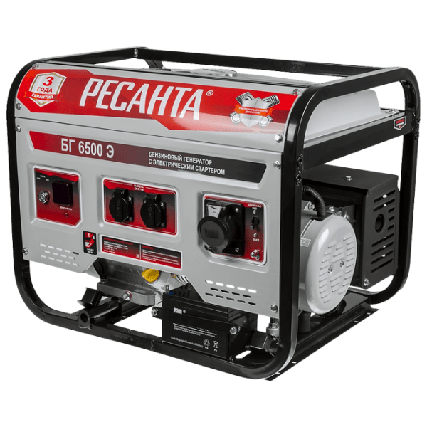 Generator de curent Resanta BG6500 220 V Benzină / 5 kW photo 1