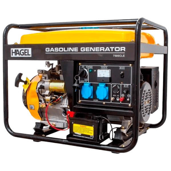Generator de curent Hagel 7500CLE-3 220 V Benzină / 6 kW photo 1